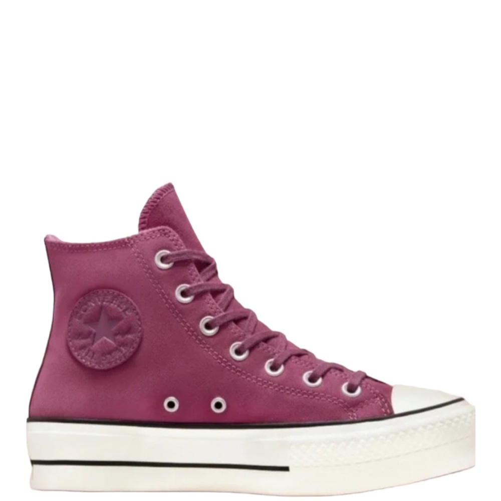 Converse Chuck Taylor All Star Platform Shadowberry Size 8.5